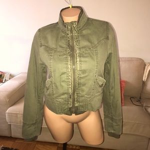 🌸DKNY Olive Green Jacket Size S🌸